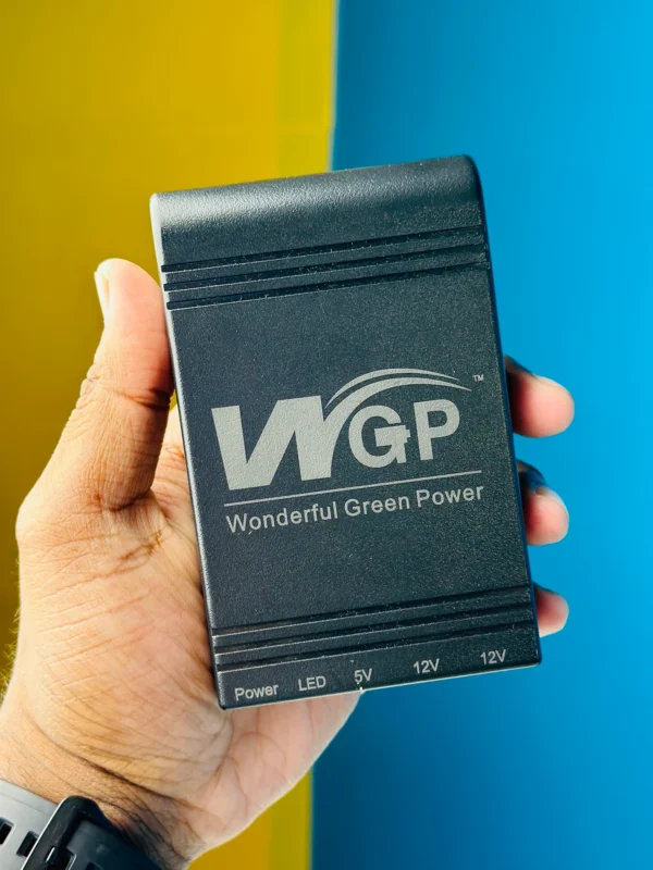 WGP mini UPS 5/9/12V (10,400mAh)1 Year Warranty – Black Color - Image 2