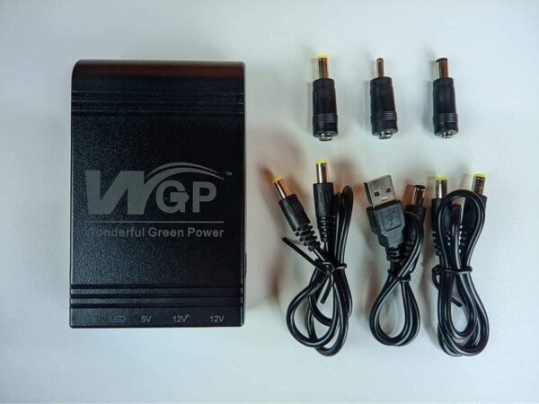 WGP mini UPS 5/9/12V (10,400mAh)1 Year Warranty – Black Color - Image 3